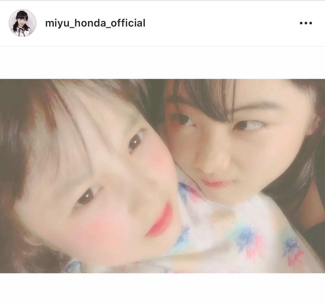 ※画像は本田望結(miyu_honda_official)公式Instagramのスクリーンショット