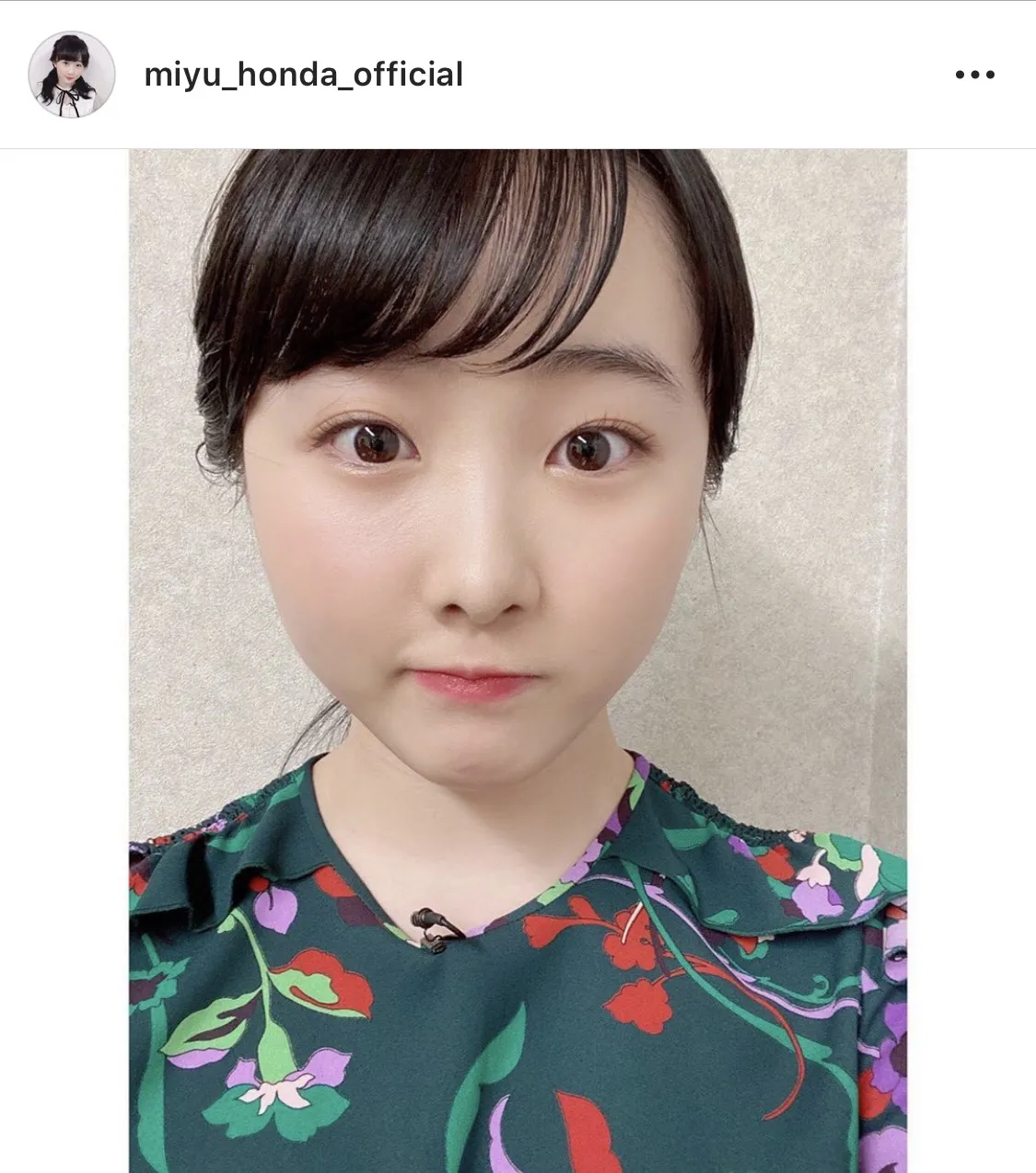 ※画像は本田望結(miyu_honda_official)公式Instagramのスクリーンショット