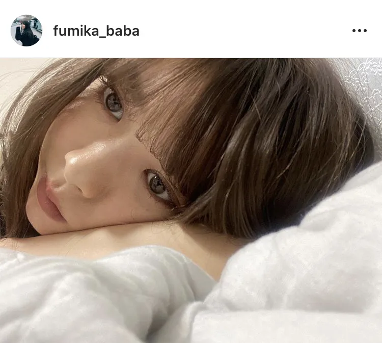 ※馬場ふみか公式Instagram(fumika_baba)より