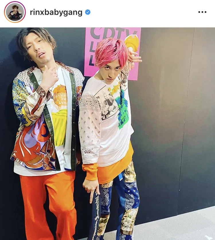 ※EXIT・りんたろー。公式Instagram(rinxbabygang)より