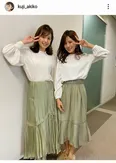 ※画像は久慈暁子アナウンサー(kuji_akiko)公式Instagramのスクリーンショット