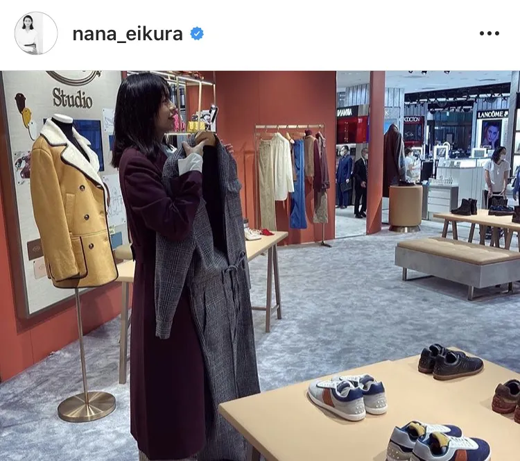 ※榮倉奈々公式Instagram(nana_eikura)より