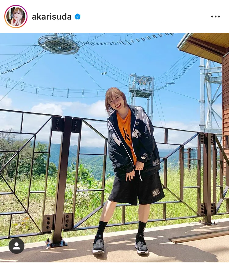 ※須田亜香里オフィシャルInstagram(akarisuda)のスクリーンショット