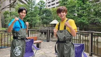 “池の水ファン”なにわ男子・藤原丈一郎&長尾謙杜が収録に初参加