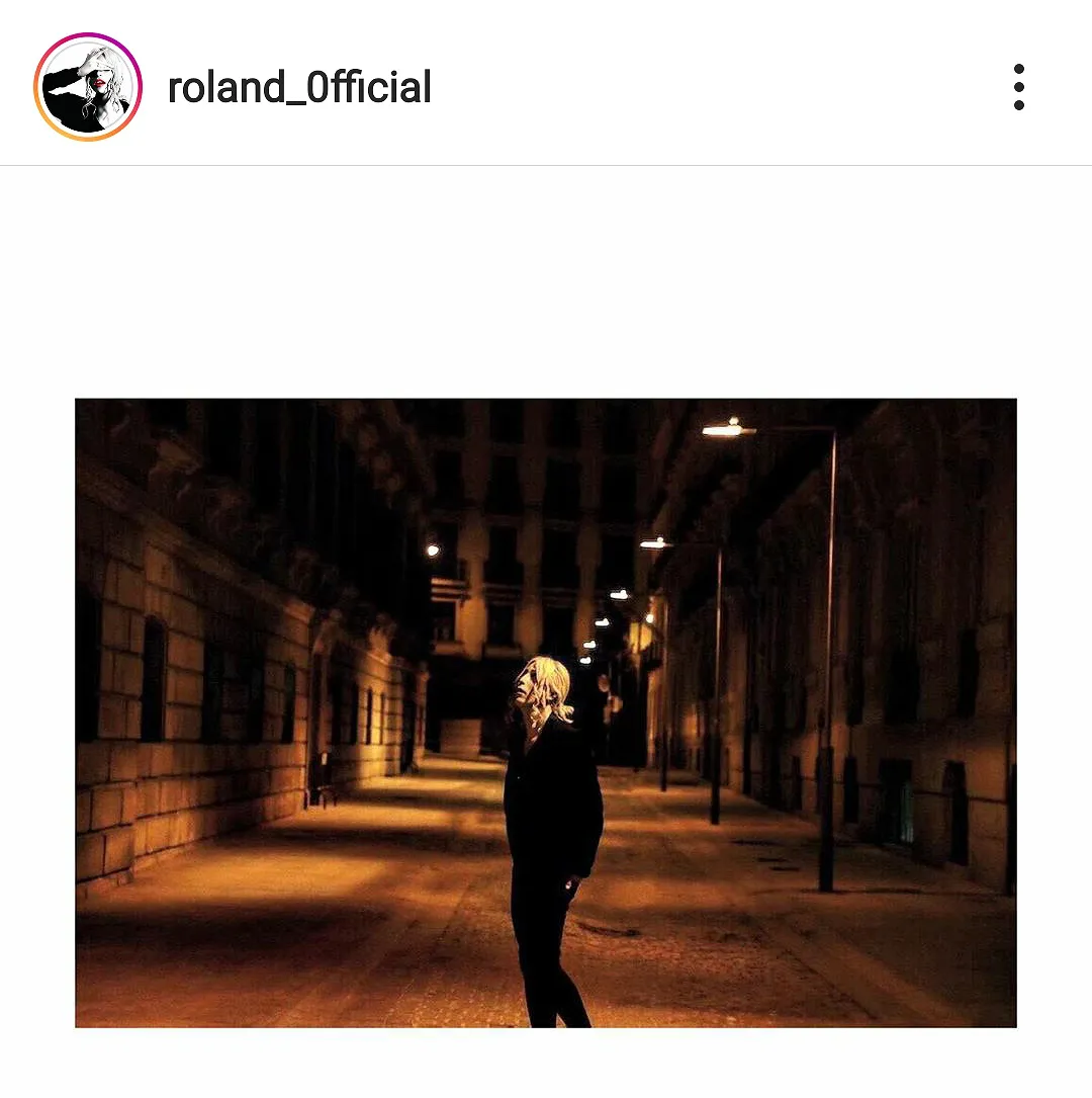 ※画像はROLAND(roland_0fficial)公式Instagramのスクリーンショット