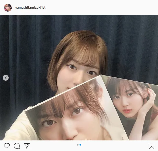 ※画像は乃木坂46山下美月1st写真集『忘れられない人』(yamashitamizuki1st)公式Instagramより