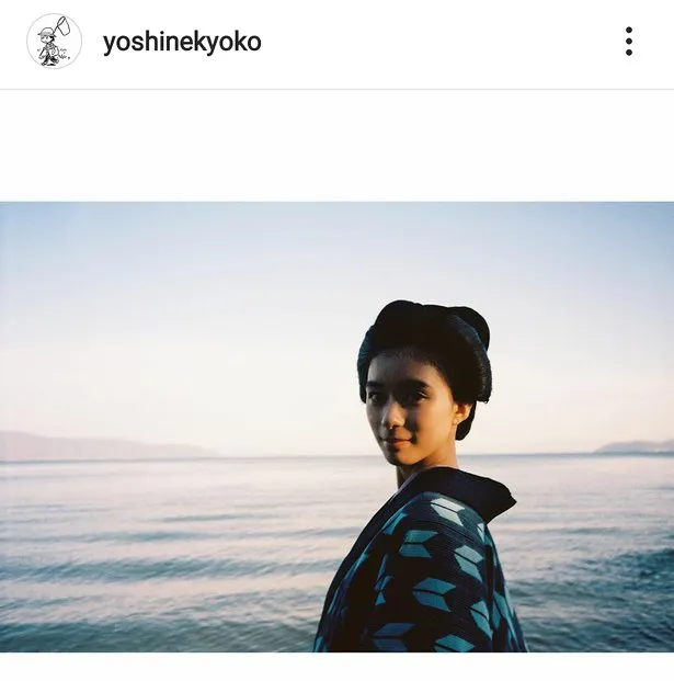 ※画像は芳根京子(yoshinekyoko)公式Instagramのスクリーンショット