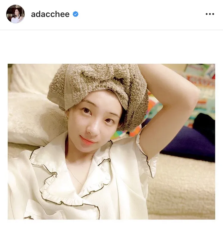 ※足立梨花公式Instagram(adacchee)より