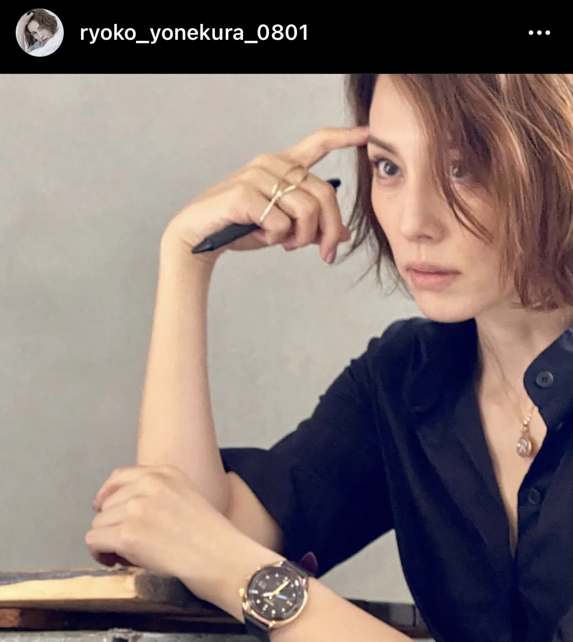 ※米倉涼子オフィシャルInstagram(ryoko_yonekura_0801)より