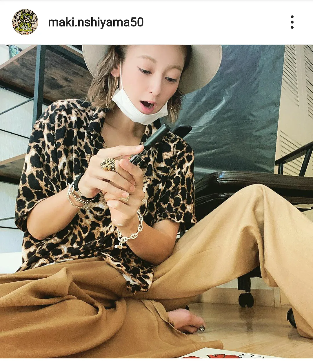 ※画像は西山茉希(maki.nshiyama50)公式Instagramのスクリーンショット