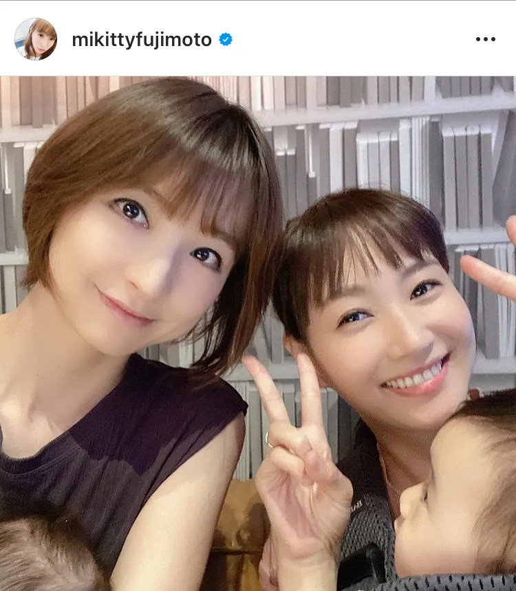 ※画像は藤本美貴(mikittyfujimoto)公式Instagramより