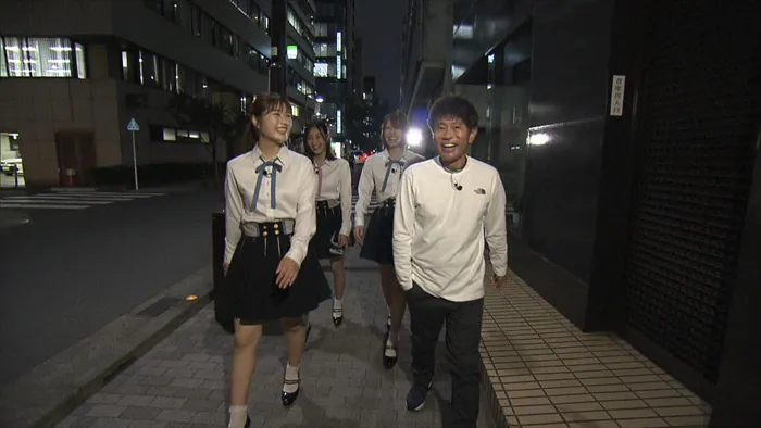 浜田とNMB48の3人が東京にある“なにわスポット”を巡る