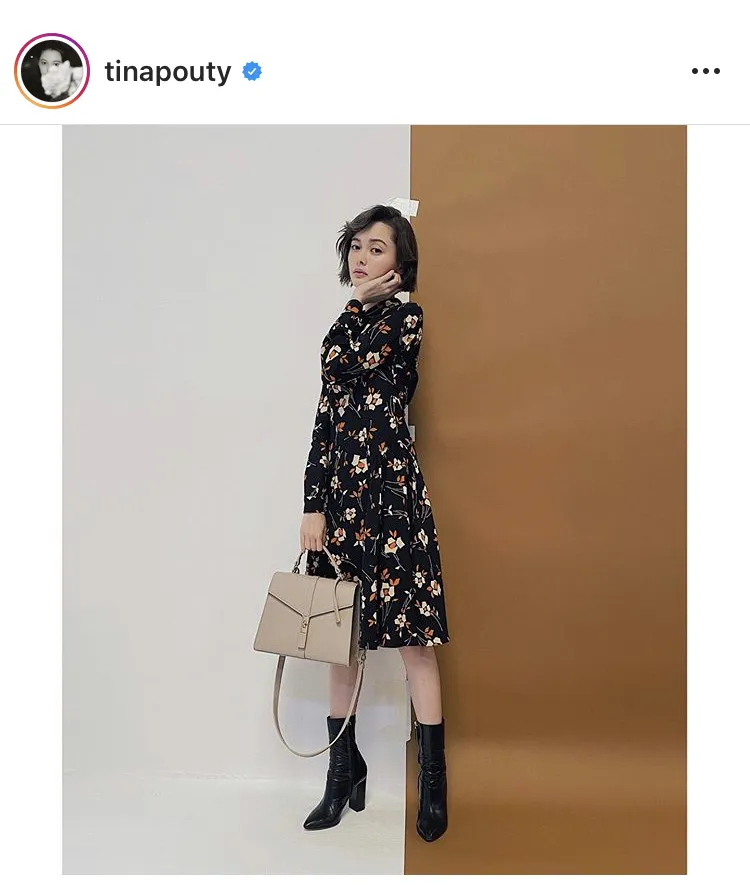 ※玉城ティナ公式Instagram(tinapouty)のスクリーンショット