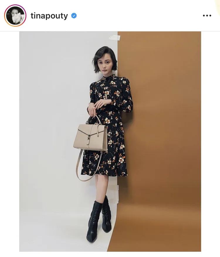 ※玉城ティナ公式Instagram(tinapouty)のスクリーンショット