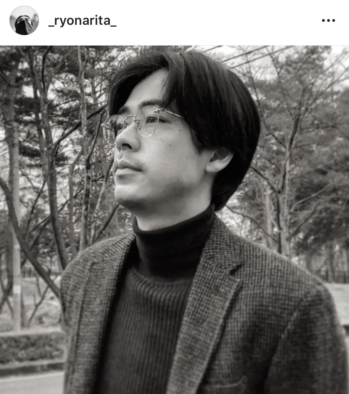 ※成田凌公式Instagram(_ryonarita_)より