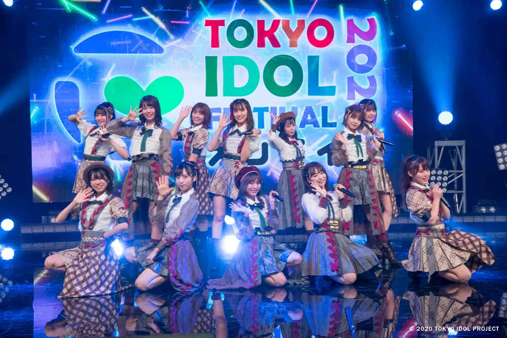  AKB48 Team 8が10月3日、「TOKYO IDOL FESTIVAL オンライン 2020」HOT STAGEに出演