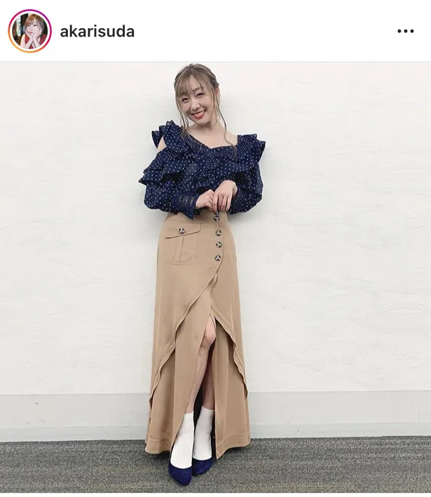 ※須田亜香里オフィシャルInstagram(akarisuda)のスクリーンショット