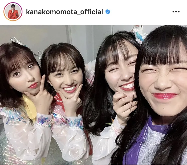 ※百田夏菜子公式Instagram(kanakomomota_official)より