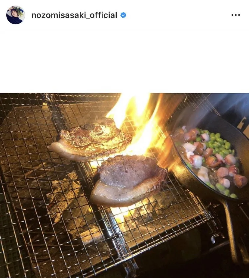 ※佐々木希公式Instagram(nozomisasaki_official)より