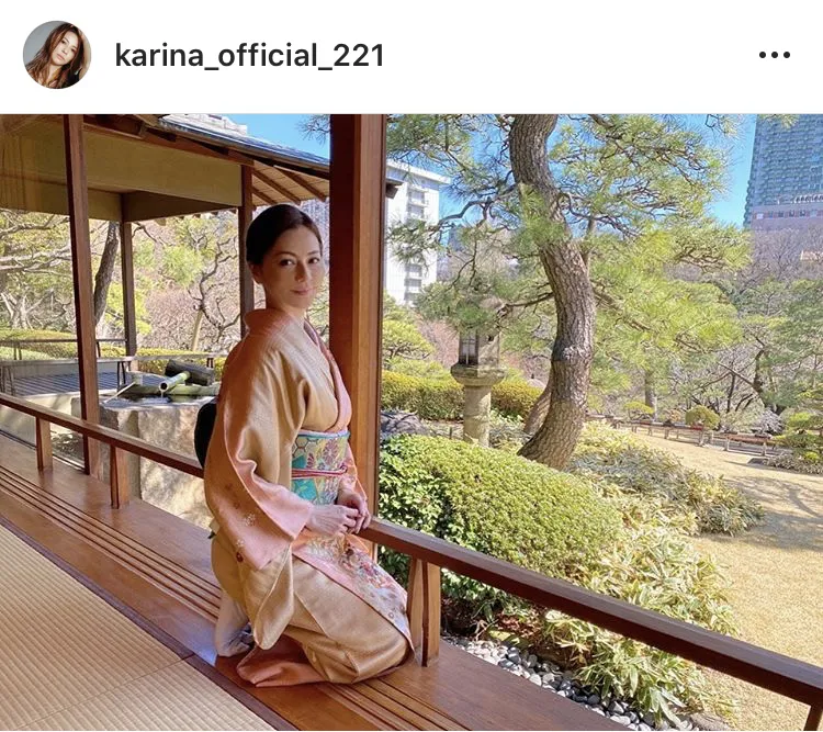 ※香里奈公式Instagram(karina_official_221)より