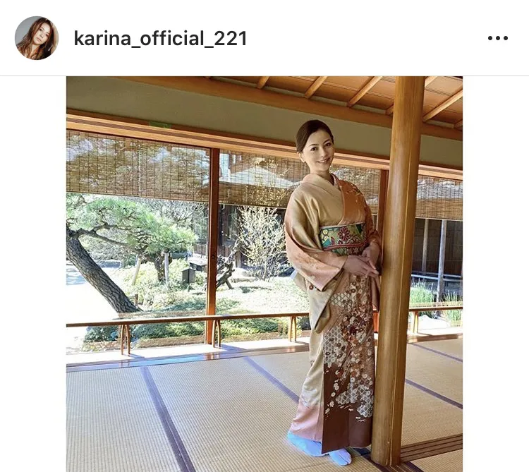 ※香里奈公式Instagram(karina_official_221)より