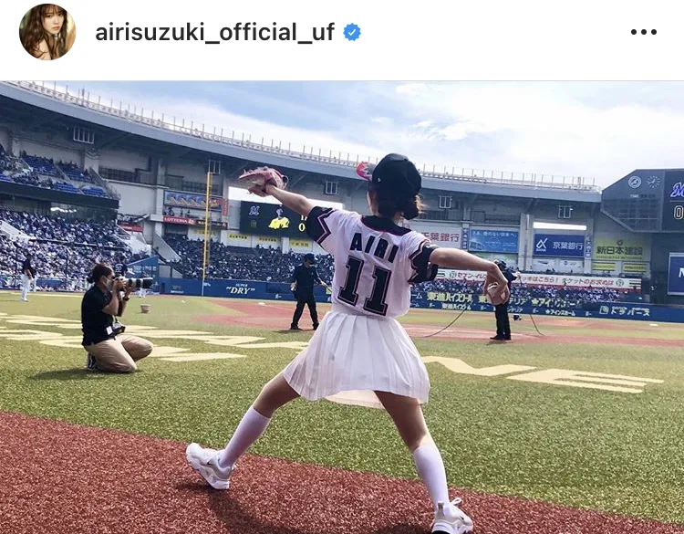 ※鈴木愛理オフィシャルInstagram(airisuzuki_official_uf)のスクリーンショット