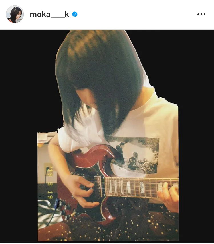  ※上白石萌歌オフィシャル公式Instagram(moka____k)のスクリーンショット