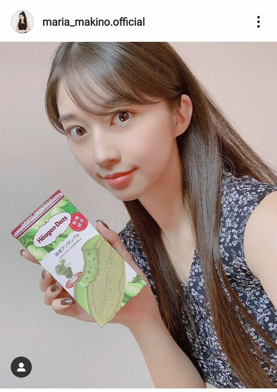 ※画像は牧野真莉愛(maria_makino.official)公式Instagramのスクリーンショット