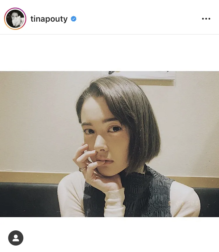 ※玉城ティナ公式Instagram(tinapouty)のスクリーンショット