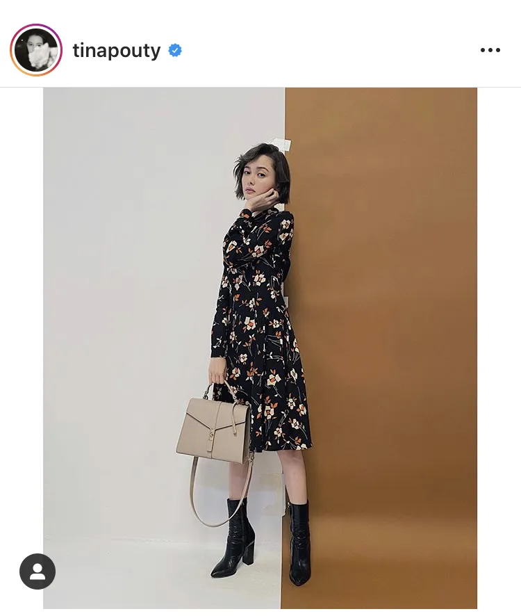 ※玉城ティナ公式Instagram(tinapouty)のスクリーンショット