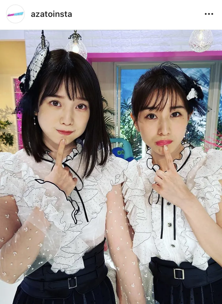 画像・写真 田中みな実＆弘中綾香アナ、アイドル風“ふわふわ衣装SHOT”に称賛の声「可愛すぎる」「個性出てるね」(4/11) | WEBザテレビジョン