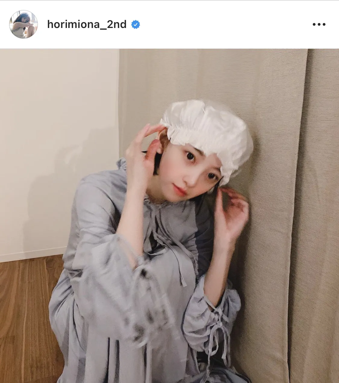 ※画像は堀未央奈公式Instagram(horimiona_2nd)より