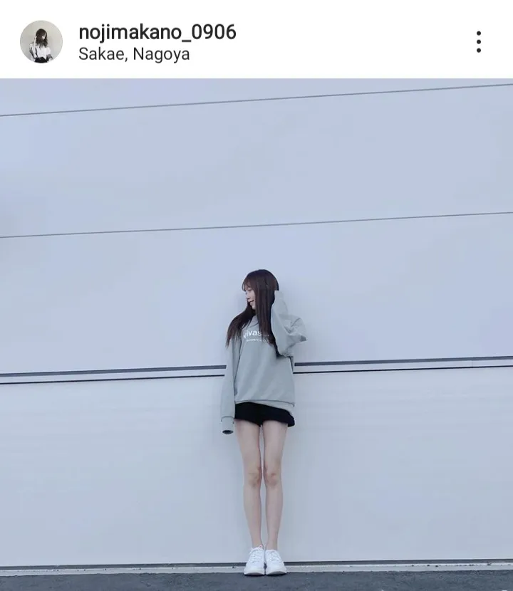 ※SKE48・野島樺乃オフィシャルInstagram(nojimakano_0906)のスクリーンショット