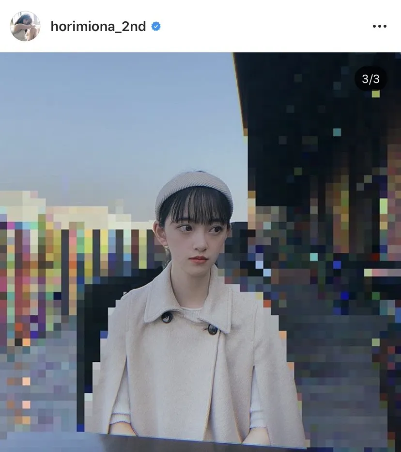 ※堀未央奈公式Instagram(horimiona_2nd)より