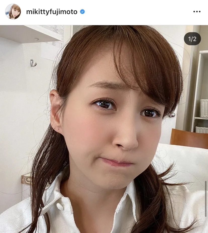 ※藤本美貴公式Instagram(mikittyfujimoto)より