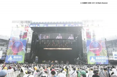 8月13日、14日の2日間に、東京と大阪で同時開催された国内最大級の音楽フェス「SUMMER SONIC 2011」