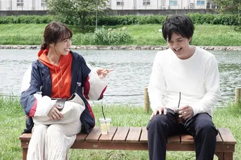 <姉ちゃんの恋人>有村架純“桃子”、林遣都“真人”に直球アピール「私みたいな人と付き合ったら?」