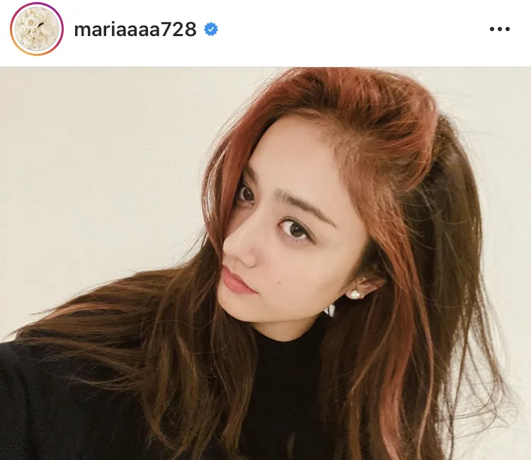 ※谷まりあ公式Instagram(mariaaaa728)のスクリーンショット