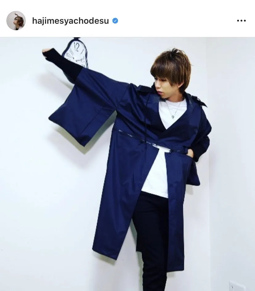 ※はじめしゃちょーオフィシャルInstagram(hajimesyachodesu)のスクリーンショット