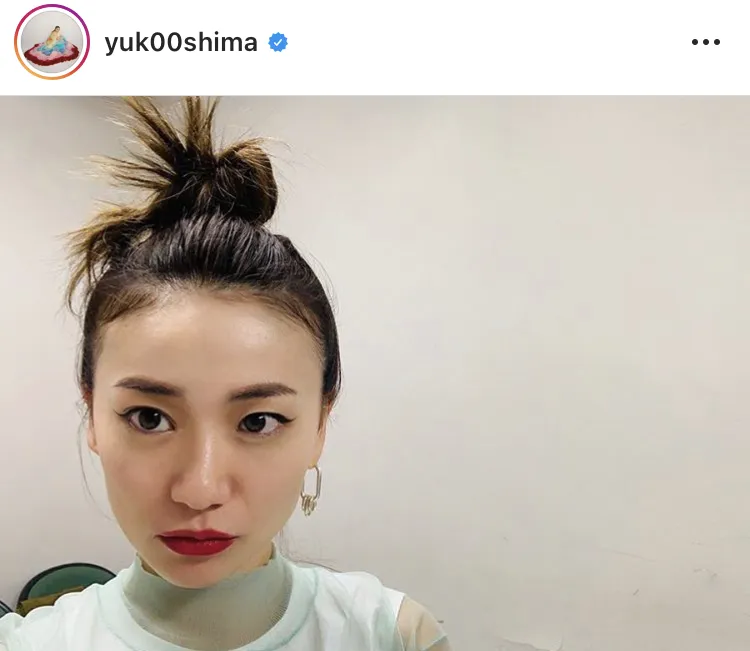 ※大島優子オフィシャルInstagram(yuk00shima)のスクリーンショット