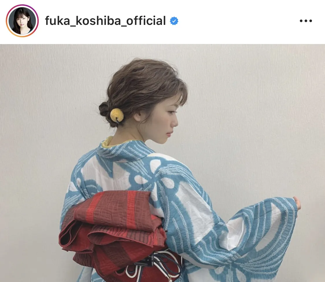 ※画像は小芝風花(fuka_koshiba_official)公式Instagramより