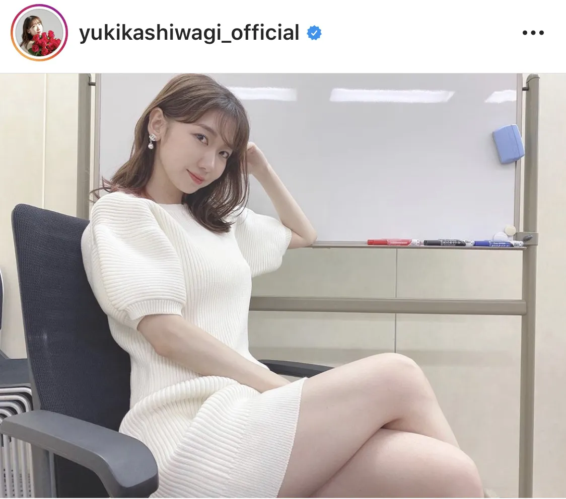 ※柏木由紀公式Instagram(yukikashiwagi_official)より