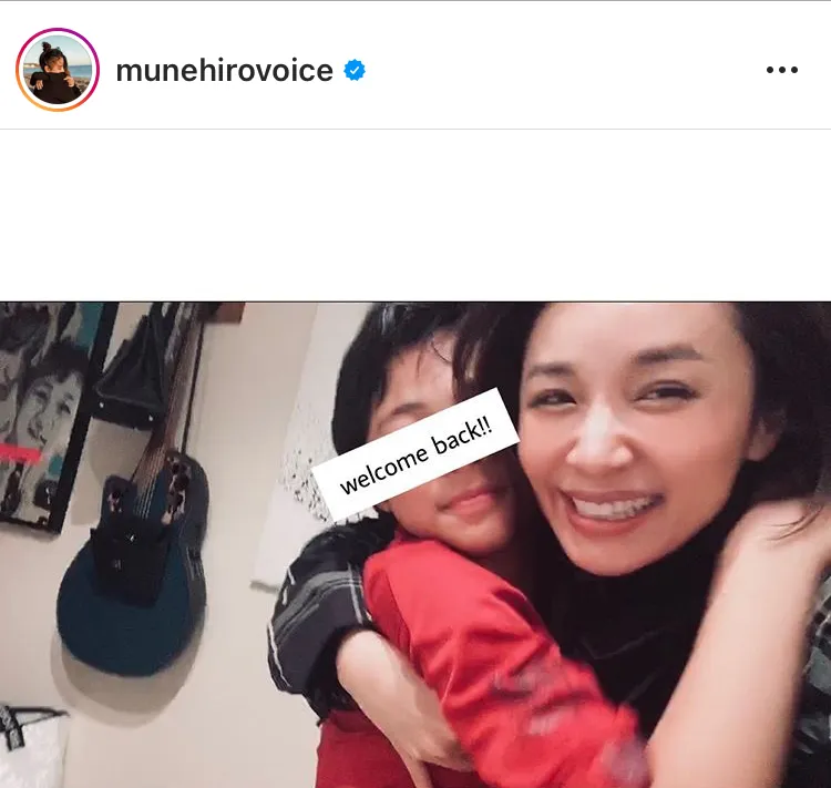 ※画像は鈴木紗理奈(munehirovoice)公式Instagramのスクリーンショット