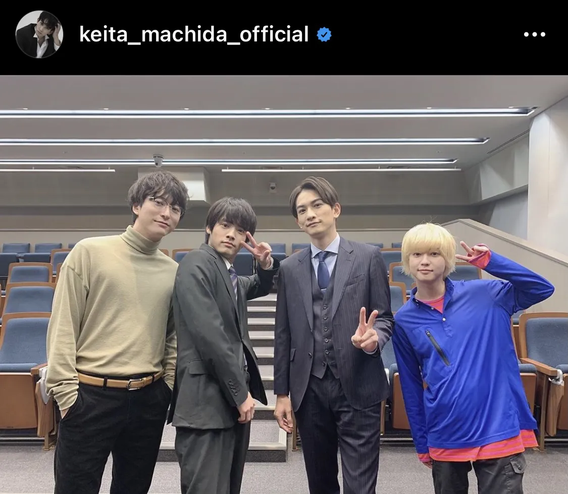 ※町田啓太オフィシャルInstagram(keita_machida_official)より