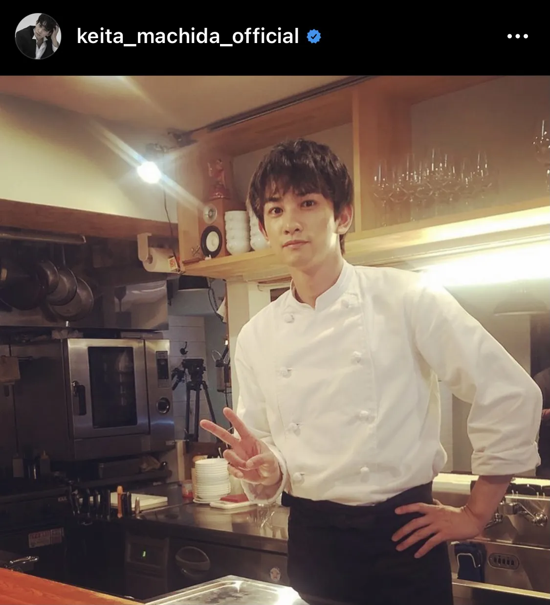 ※町田啓太オフィシャルInstagram(keita_machida_official)より