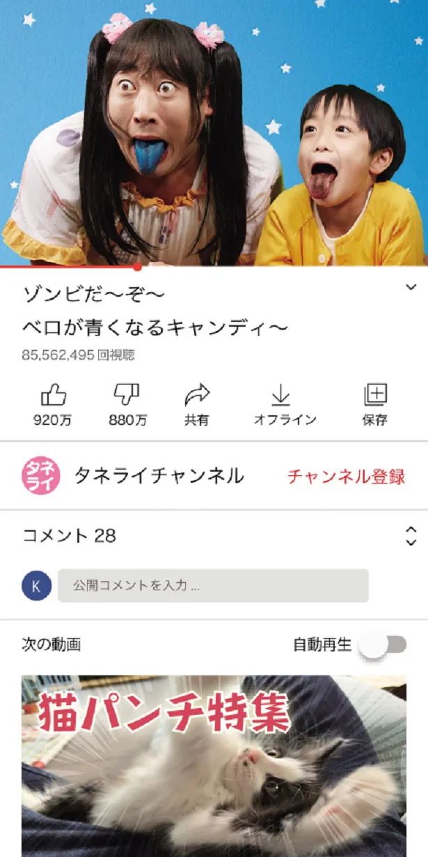 動画の月間視聴回数も天井知らずの〈タネライチャンネル〉