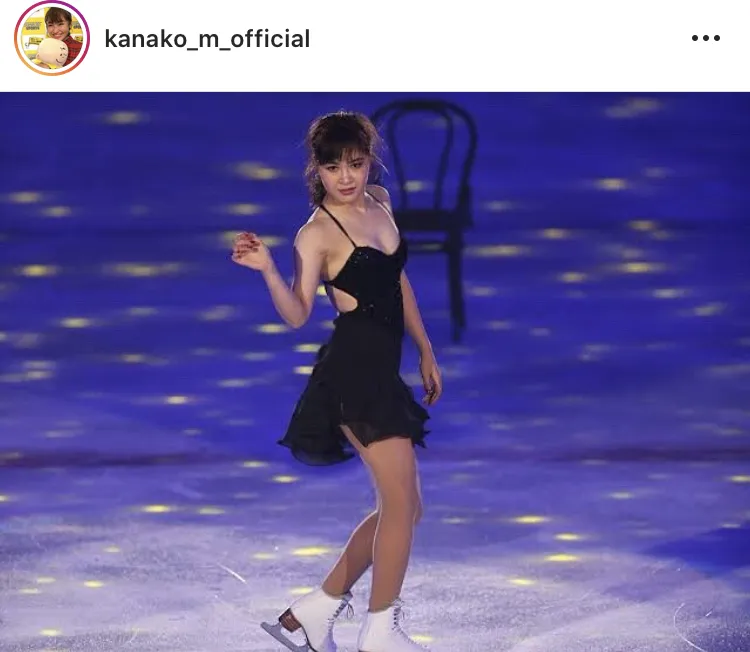 ※村上佳菜子公式Instagram(kanako_m_official)のスクリーンショット