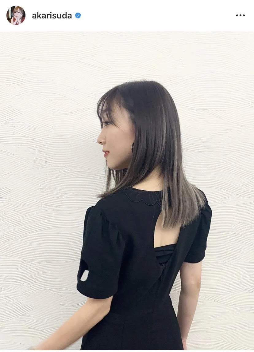 ※須田亜香里公式Instagram(akarisuda)のスクリーンショット