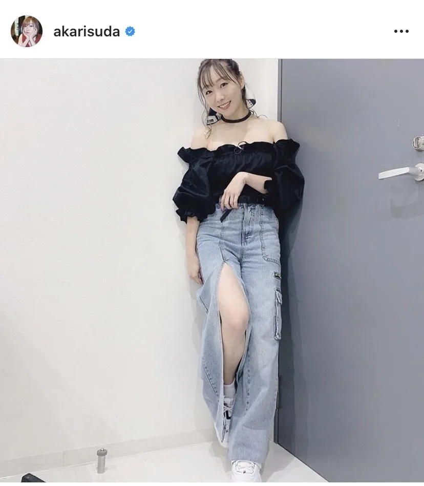 ※須田亜香里公式Instagram(akarisuda)のスクリーンショット