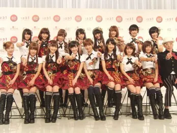 ことしの紅白応援隊は大人数!! テリー伊藤とAKB48が元気を届ける